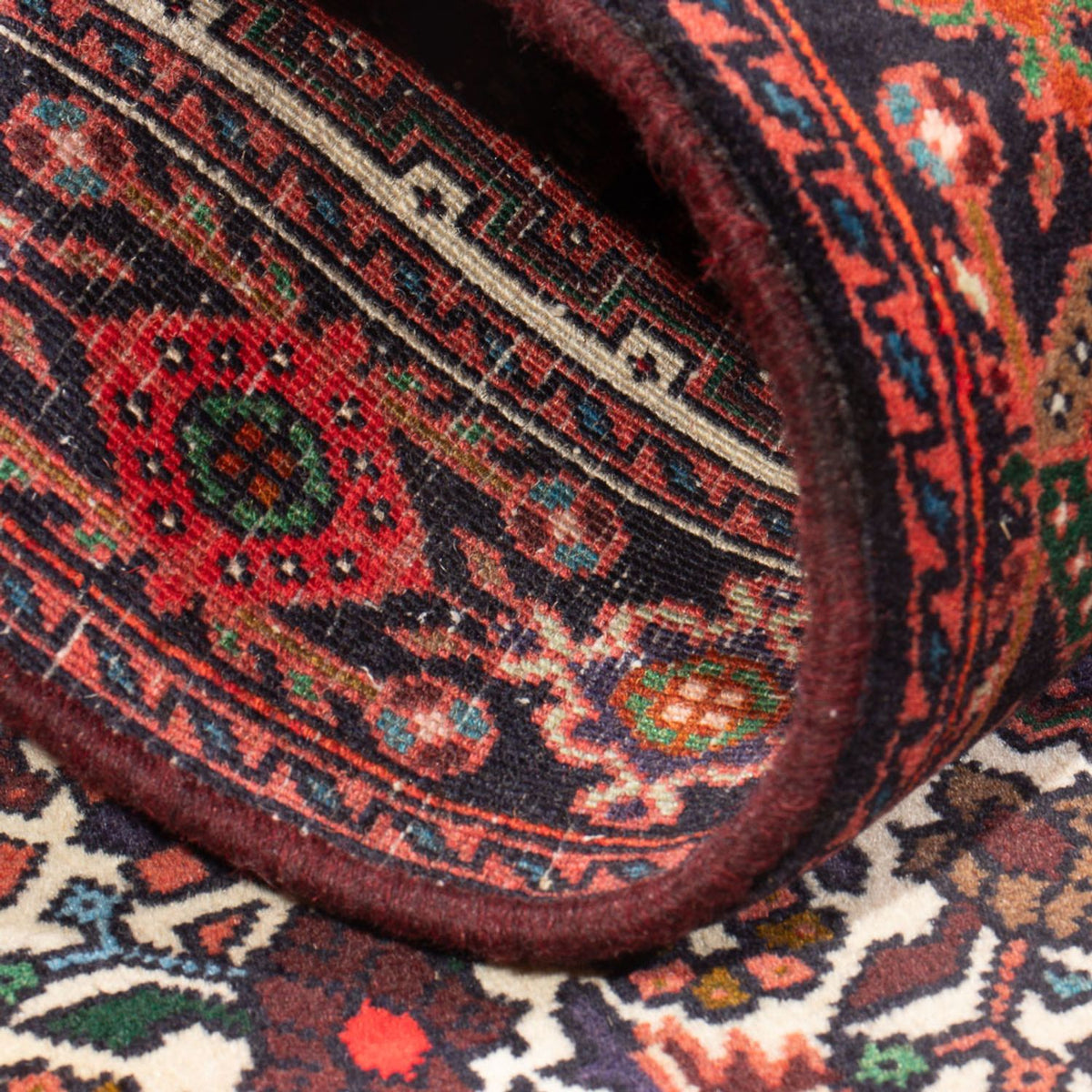 Tappeto Persero - Nomade - 124 x 77 cm - rosso scuro