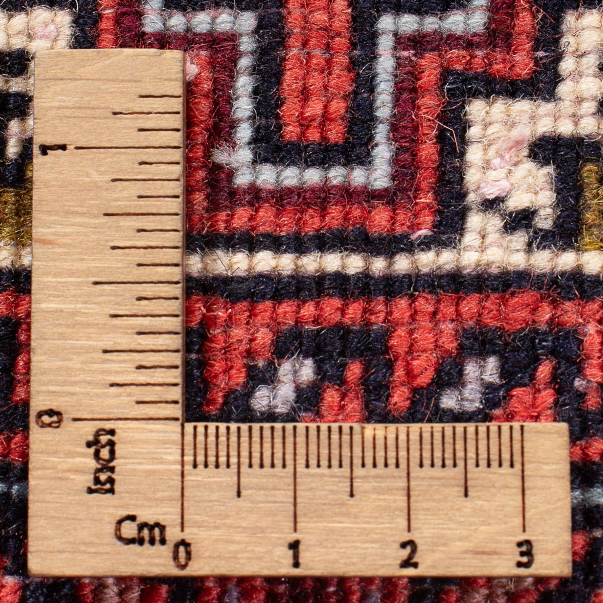 Tappeto Persero - Nomade - 123 x 82 cm - rosso scuro