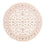 Tappeto Persero - Tabriz rotondo - 153 x 150 cm - crema