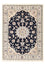 Tappeto Persero - Nain - Premio - 120 x 84 cm - blu scuro