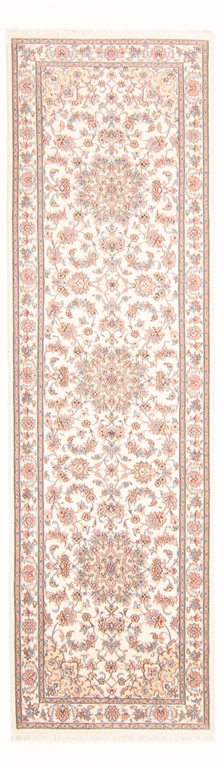 Tappeto corsia Tappeto Persero - Tabriz - Reale - 298 x 87 cm - crema