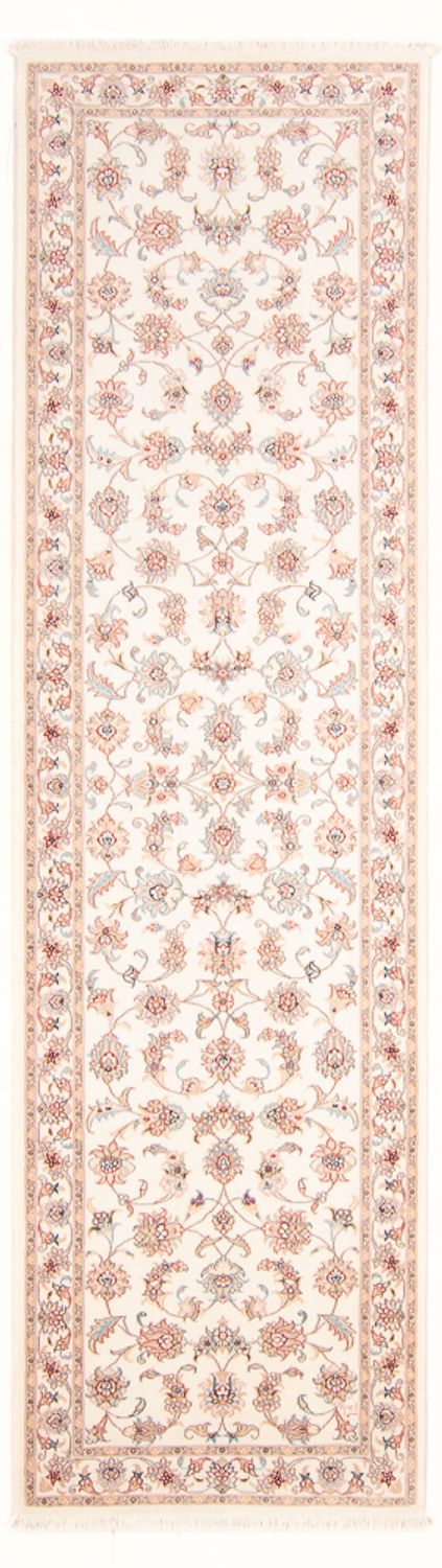 Tappeto corsia Tappeto Persero - Tabriz - Reale - 292 x 82 cm - crema