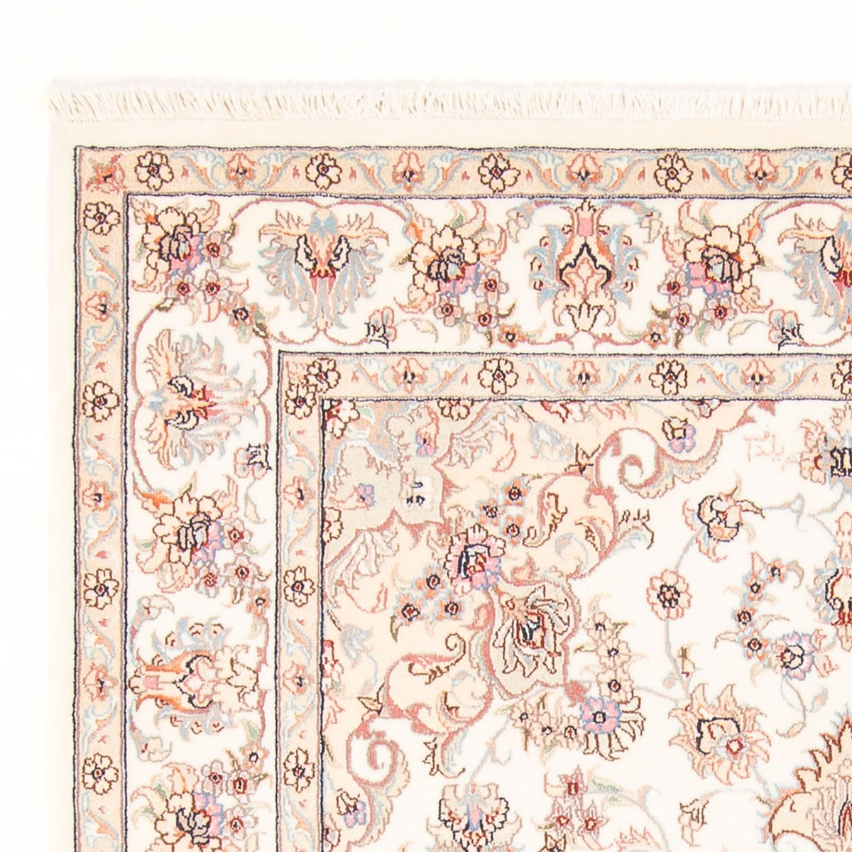 Tappeto Persero - Tabriz - Reale - 204 x 147 cm - crema
