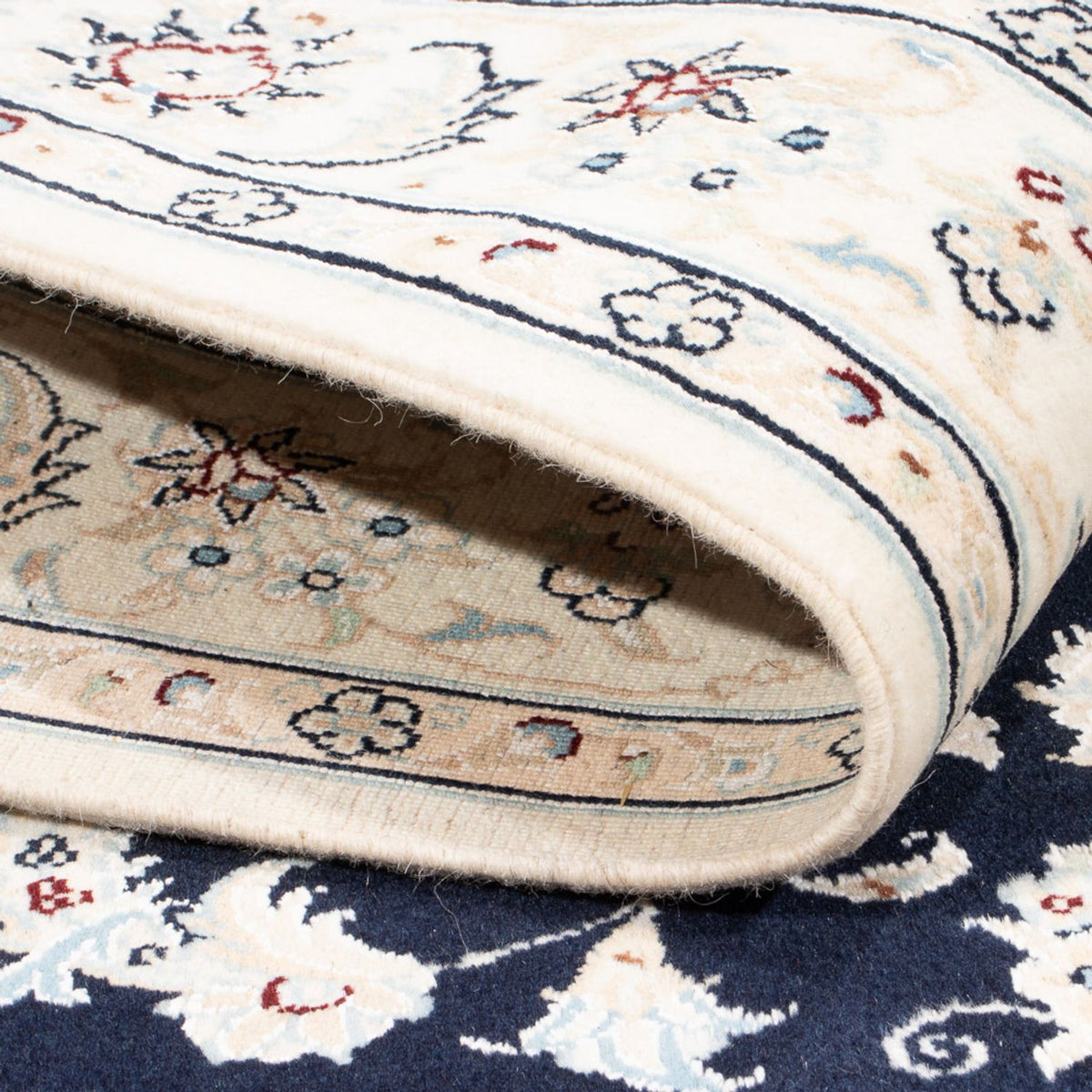 Tappeto Persero - Nain - Reale - 175 x 120 cm - blu scuro