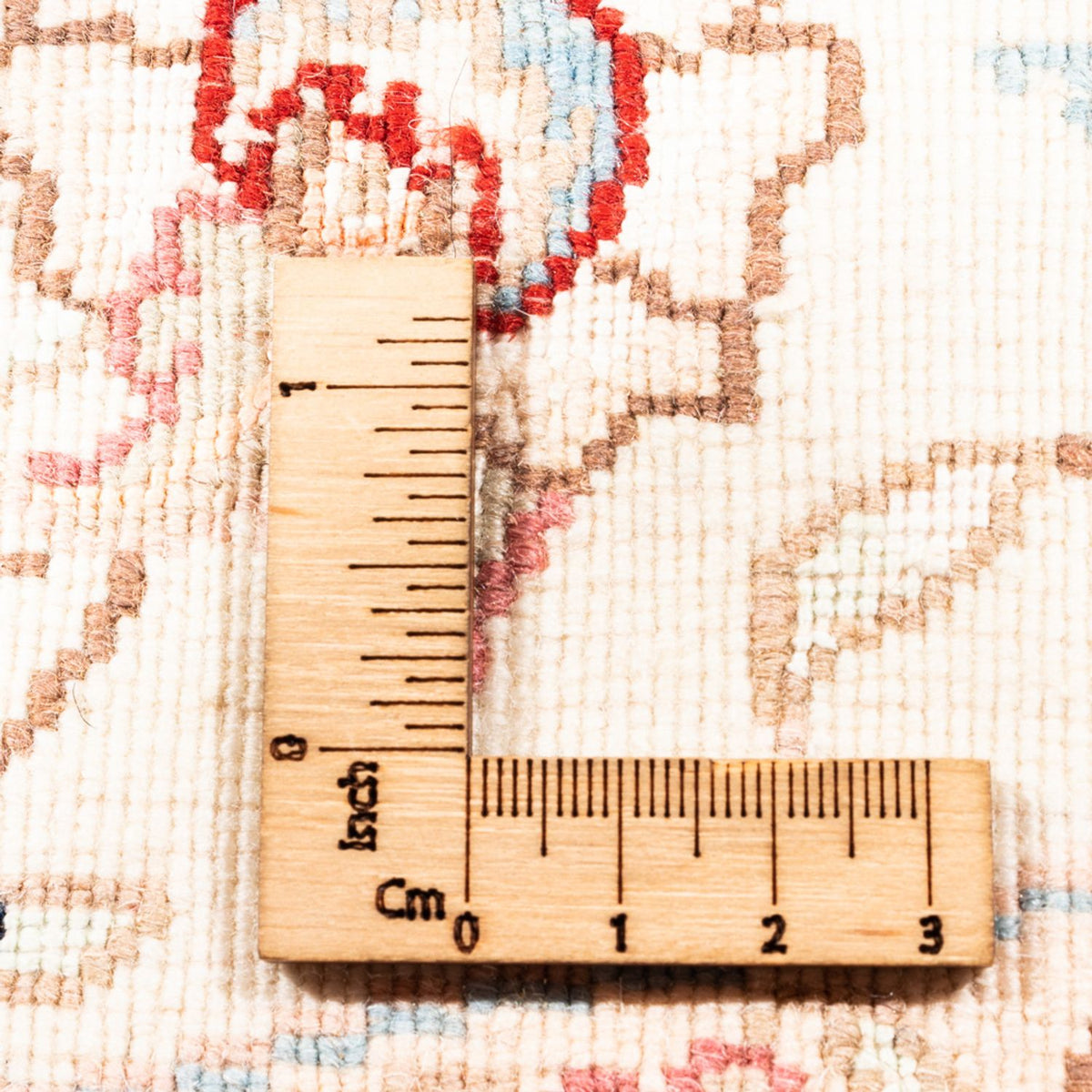 Tappeto Persero - Tabriz rotondo  - 157 x 151 cm - crema