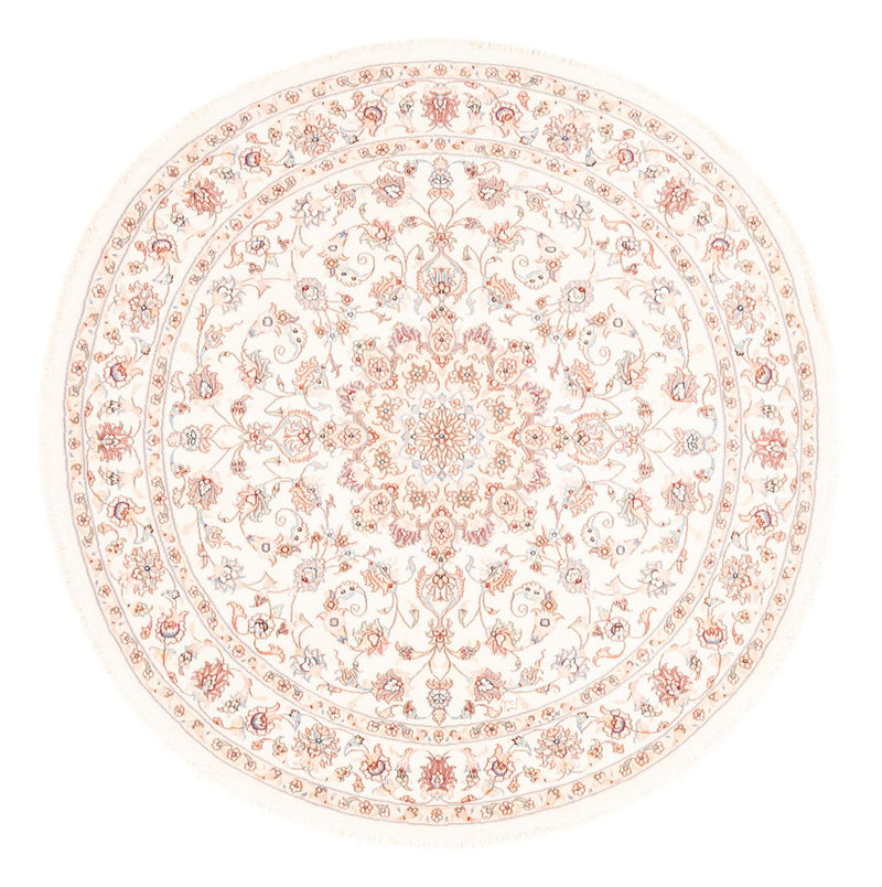 Tappeto Persero - Tabriz rotondo  - 154 x 147 cm - crema