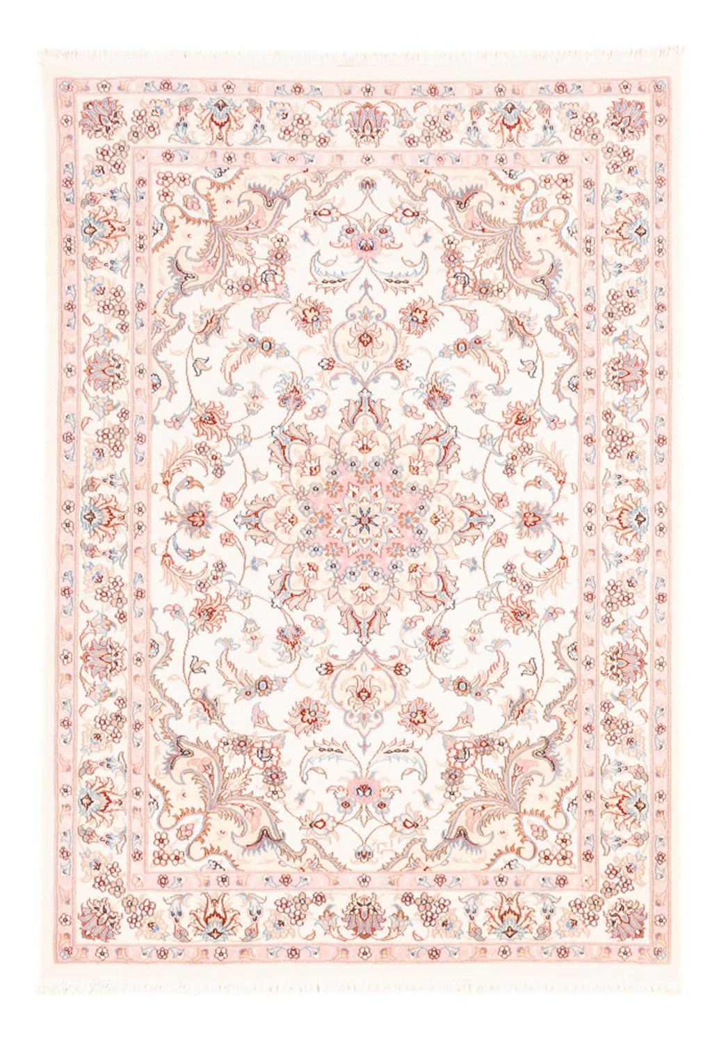 Tappeto Persero - Tabriz - 154 x 108 cm - crema