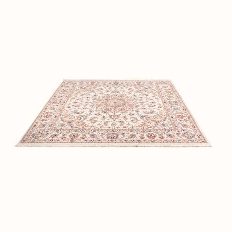 Tappeto Persero - Tabriz - Reale quadrato  - 205 x 200 cm - crema