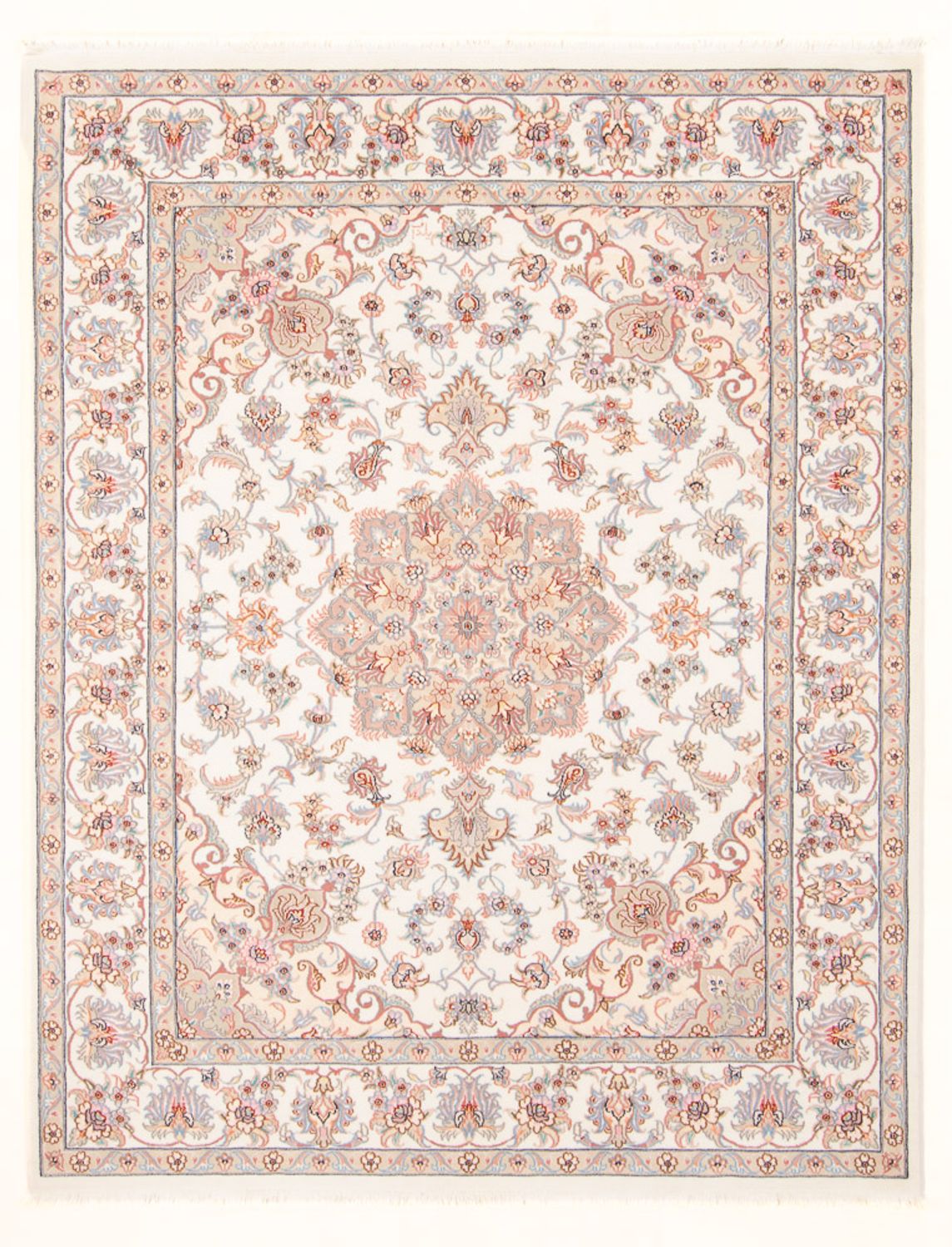 Tappeto Persero - Tabriz - Reale - 198 x 152 cm - crema