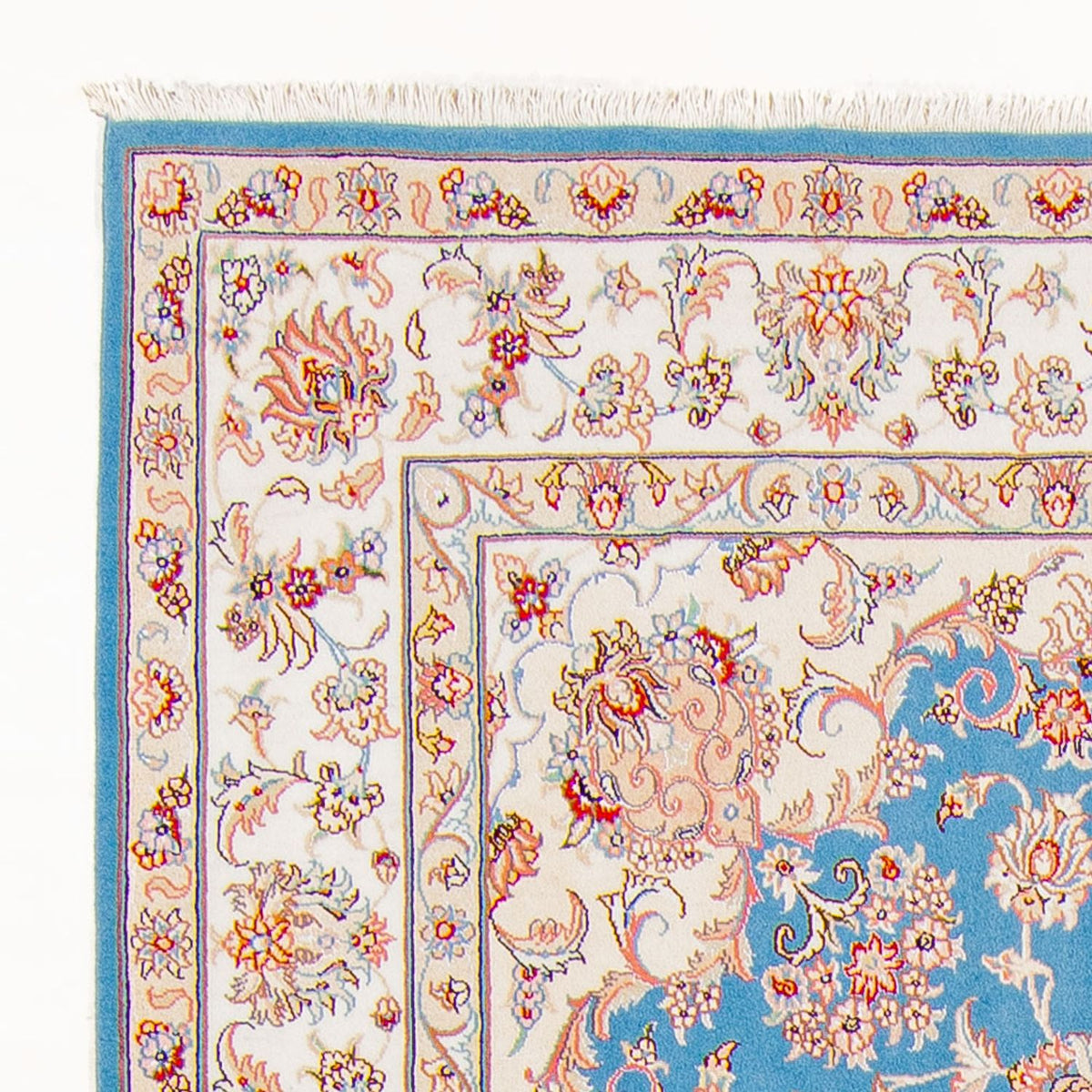 Tappeto Persero - Tabriz - Reale - 244 x 168 cm - blu chiaro