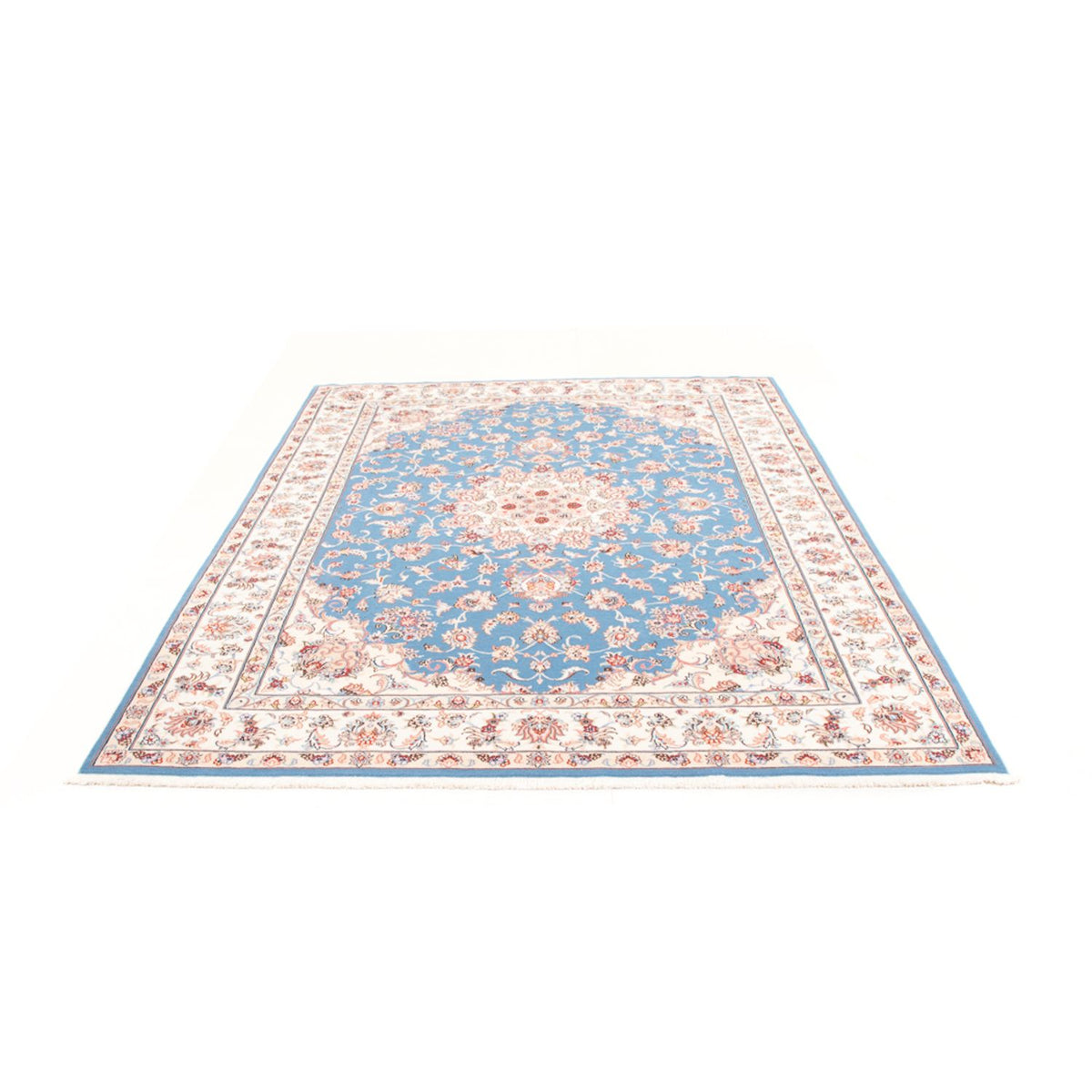 Tappeto Persero - Tabriz - Reale - 244 x 168 cm - blu chiaro