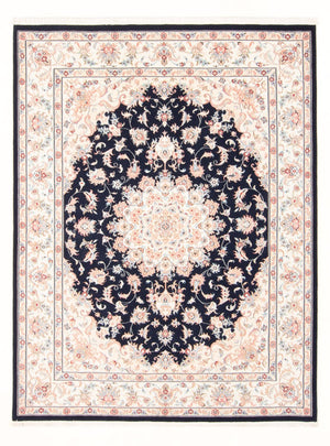 Tappeto Persero - Tabriz - Reale - 200 x 149 cm - blu scuro