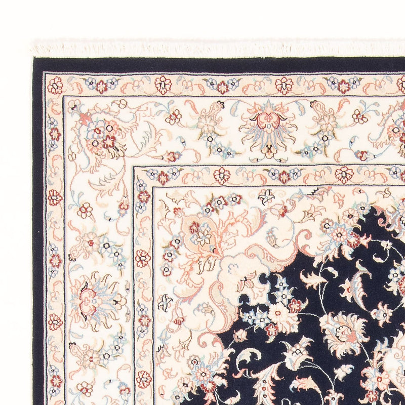 Tappeto Persero - Tabriz - Reale - 200 x 149 cm - blu scuro