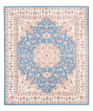 Tappeto Persero - Tabriz - Reale - 253 x 197 cm - blu chiaro