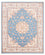 Tappeto Persero - Tabriz - Reale - 251 x 200 cm - blu chiaro