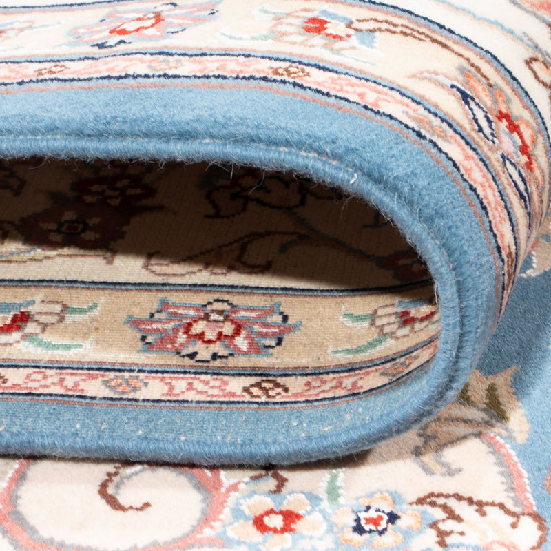 Tappeto Persero - Tabriz - Reale - 251 x 200 cm - blu chiaro