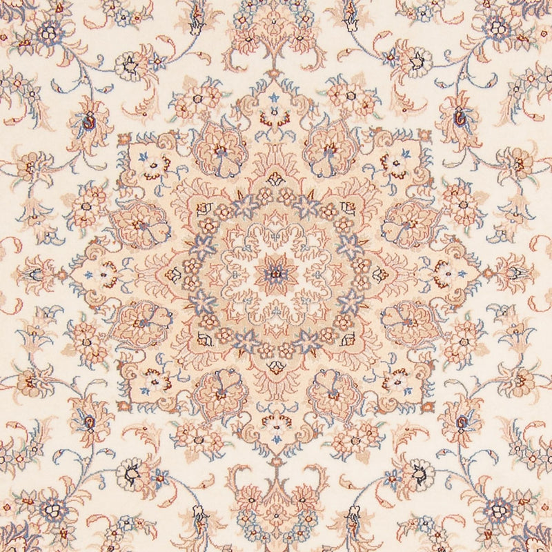 Tappeto Persero - Tabriz - Reale quadrato  - 211 x 198 cm - crema