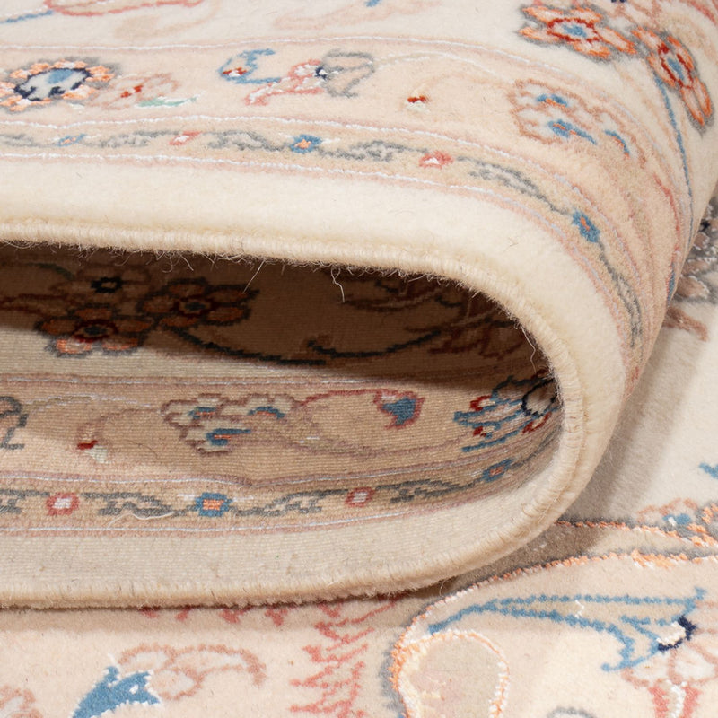 Tappeto Persero - Tabriz - Reale quadrato  - 211 x 198 cm - crema