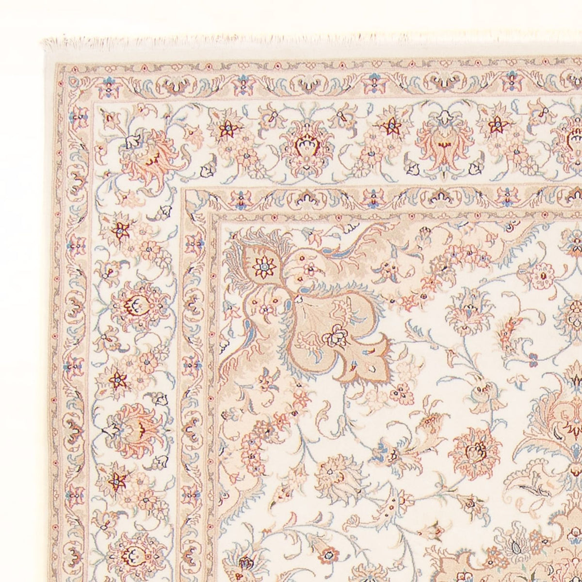 Tappeto Persero - Tabriz - Reale - 243 x 198 cm - crema