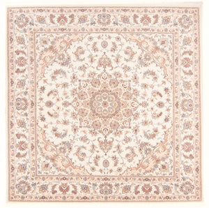Tappeto Persero - Tabriz - Reale quadrato  - 208 x 197 cm - crema