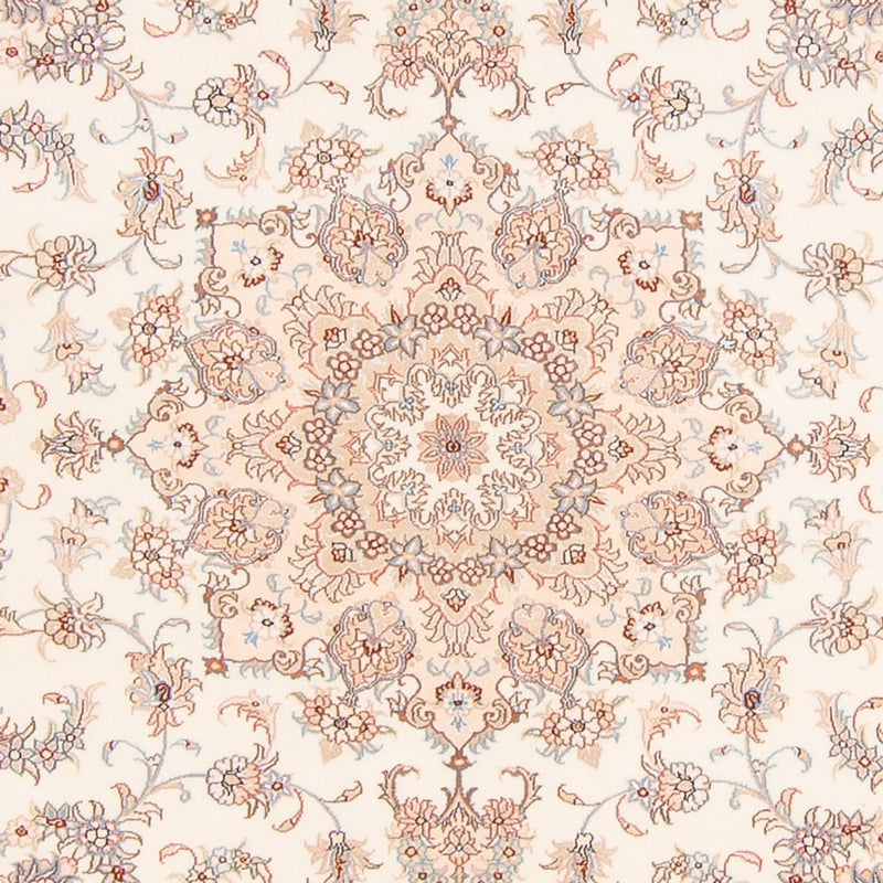 Tappeto Persero - Tabriz - Reale quadrato  - 208 x 197 cm - crema