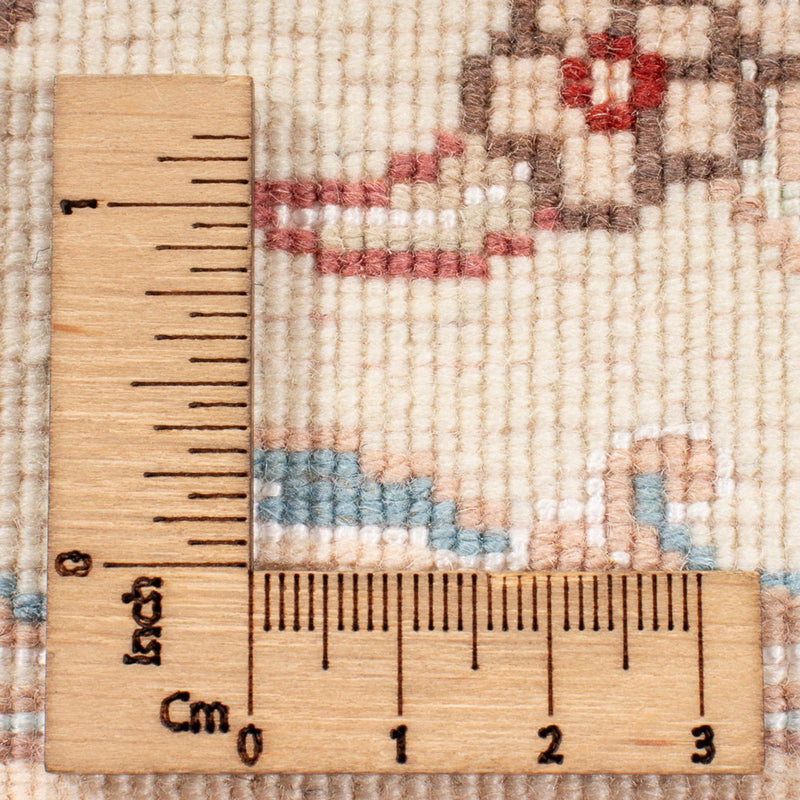 Tappeto Persero - Tabriz - Reale quadrato  - 208 x 197 cm - crema