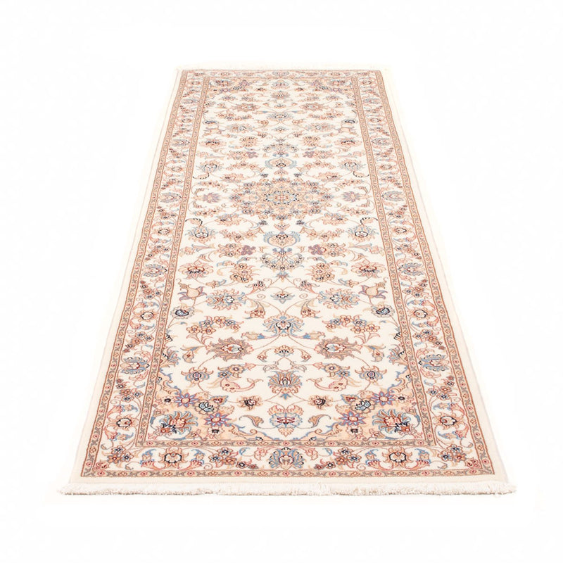 Tappeto corsia Tappeto Persero - Tabriz - Reale - 254 x 81 cm - crema