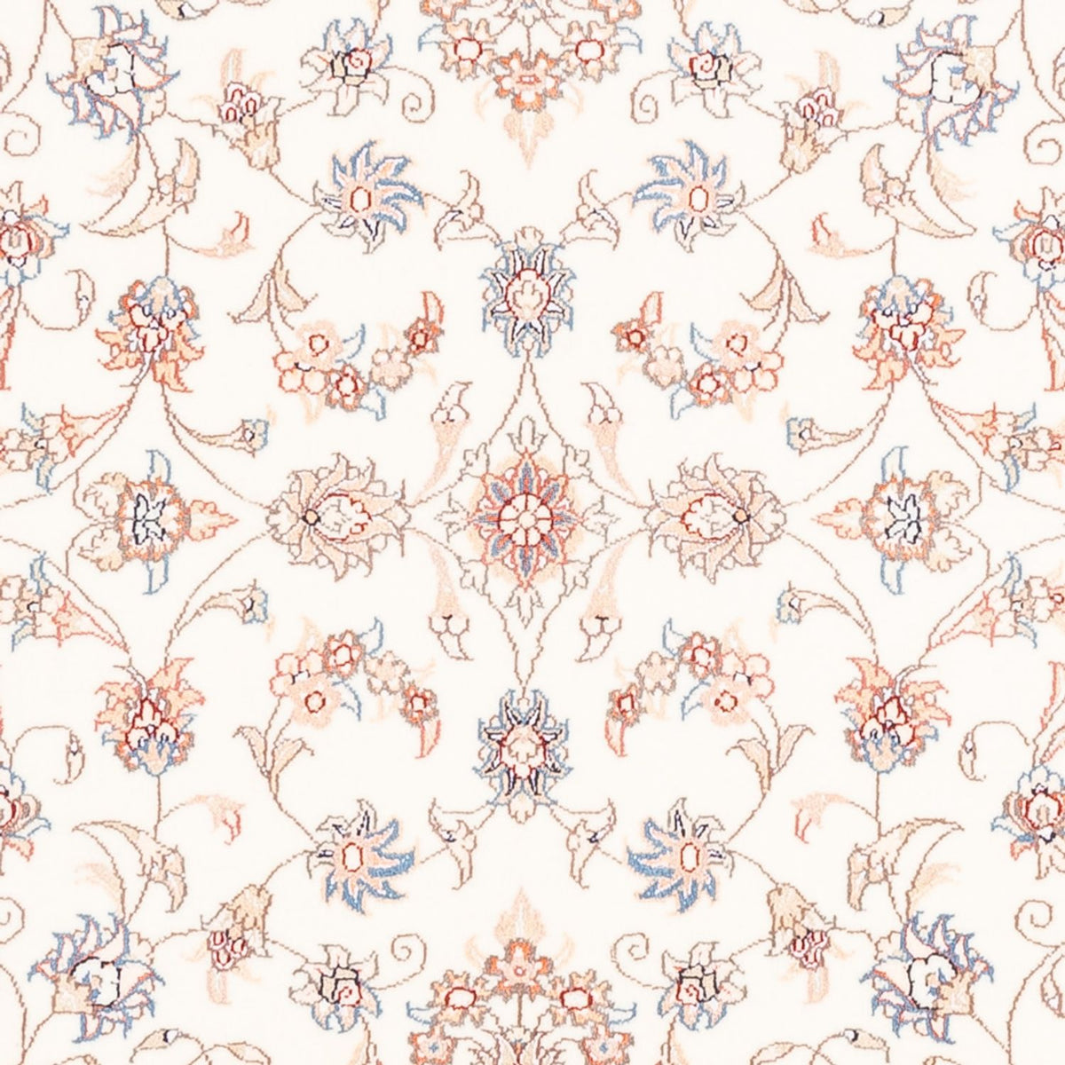 Tappeto Persero - Tabriz rotondo  - 152 x 146 cm - crema