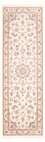 Tappeto corsia Tappeto Persero - Tabriz - Reale - 250 x 80 cm - crema