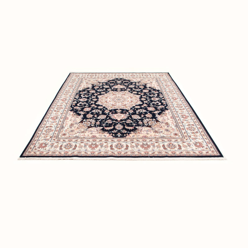Tappeto Persero - Tabriz - Reale - 250 x 198 cm - blu scuro