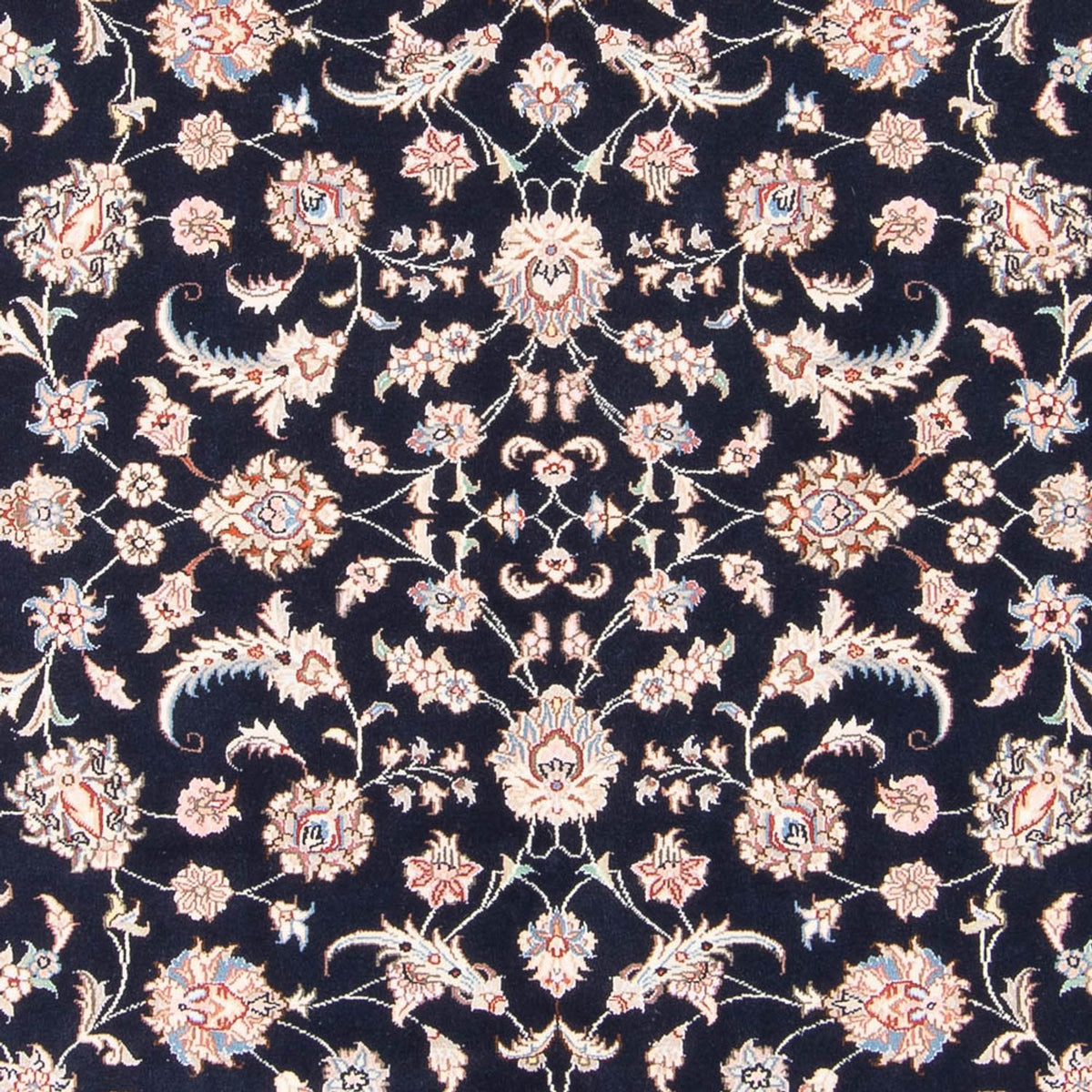 Tappeto Persero - Tabriz - Reale - 201 x 153 cm - blu scuro