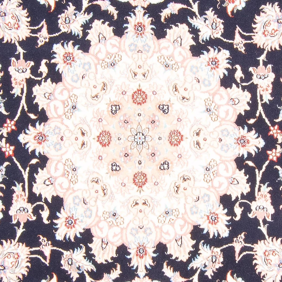 Tappeto Persero - Tabriz - Reale - 234 x 168 cm - blu scuro