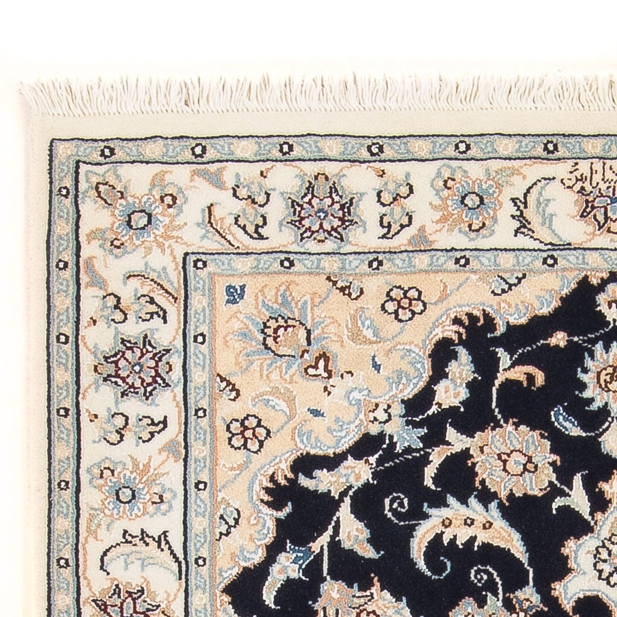 Tappeto Persero - Nain - Premio - 132 x 74 cm - blu scuro