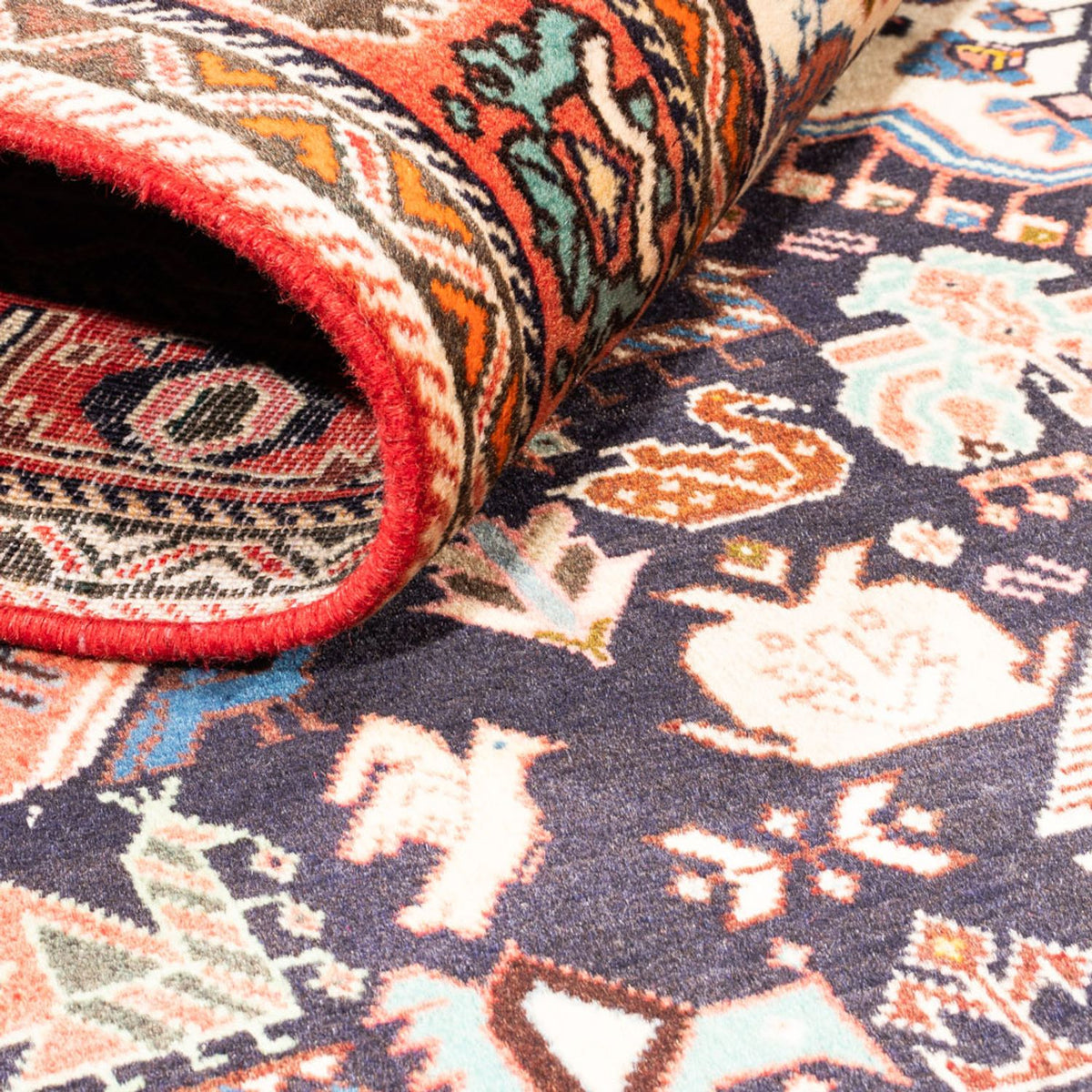 Tappeto Persero - Nomade - 252 x 155 cm - blu scuro