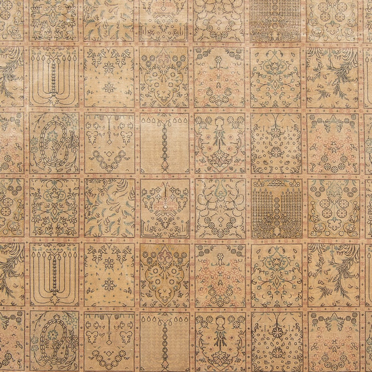 Tappeto di seta - Ghom seta - Premio - 294 x 191 cm - beige scuro