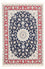 Tappeto Persero - Nain - Reale - 178 x 120 cm - blu scuro