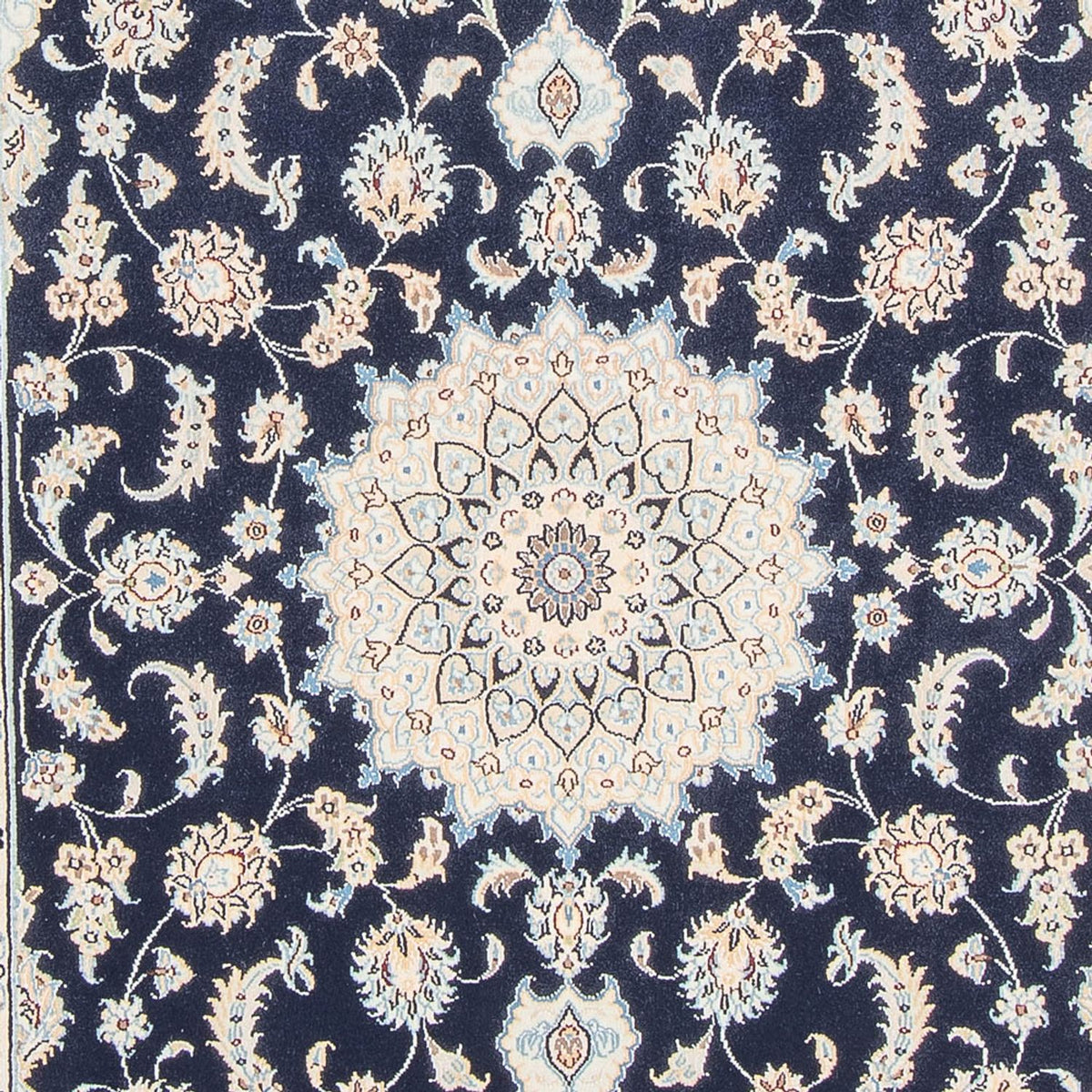 Tappeto Persero - Nain - Reale - 178 x 120 cm - blu scuro