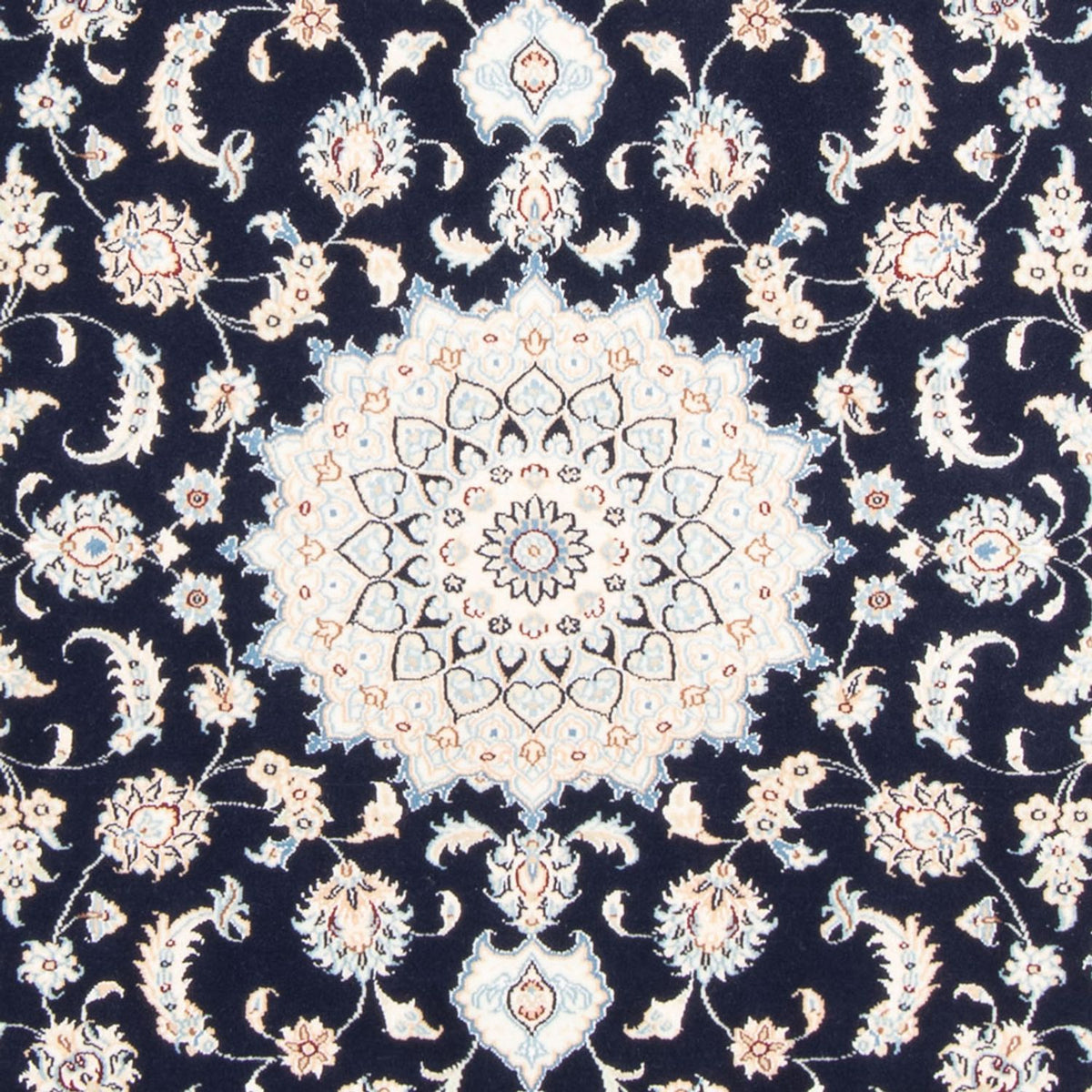 Tappeto Persero - Nain - Reale - 165 x 120 cm - blu scuro