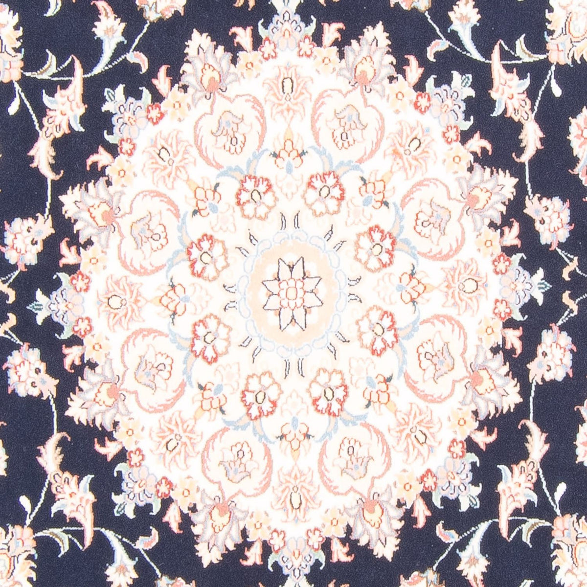 Tappeto Persero - Tabriz - Reale - 245 x 167 cm - blu scuro
