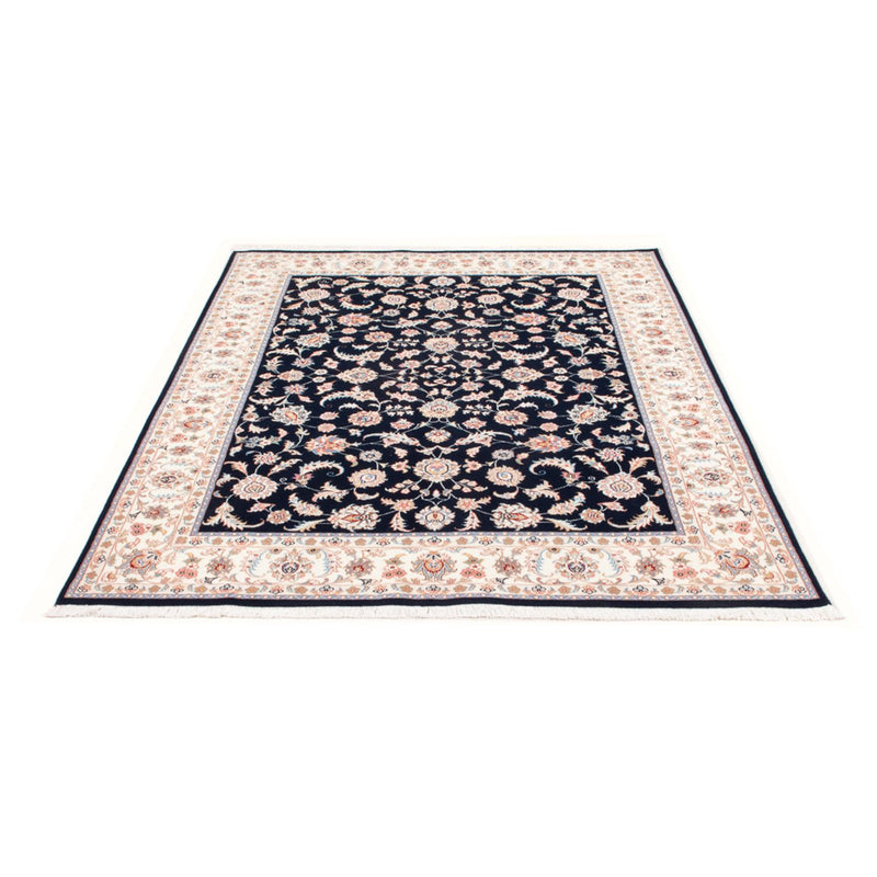 Tappeto Persero - Tabriz - Reale - 201 x 149 cm - blu scuro