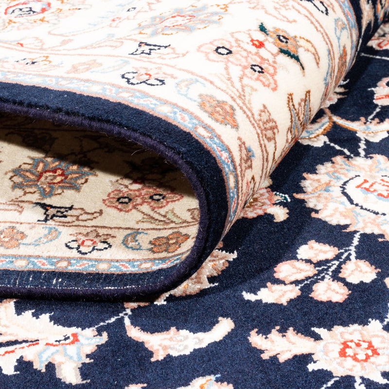 Tappeto Persero - Tabriz - 200 x 150 cm - blu scuro