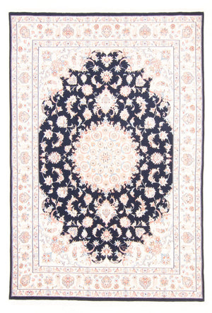 Tappeto Persero - Tabriz - Reale - 237 x 167 cm - blu scuro