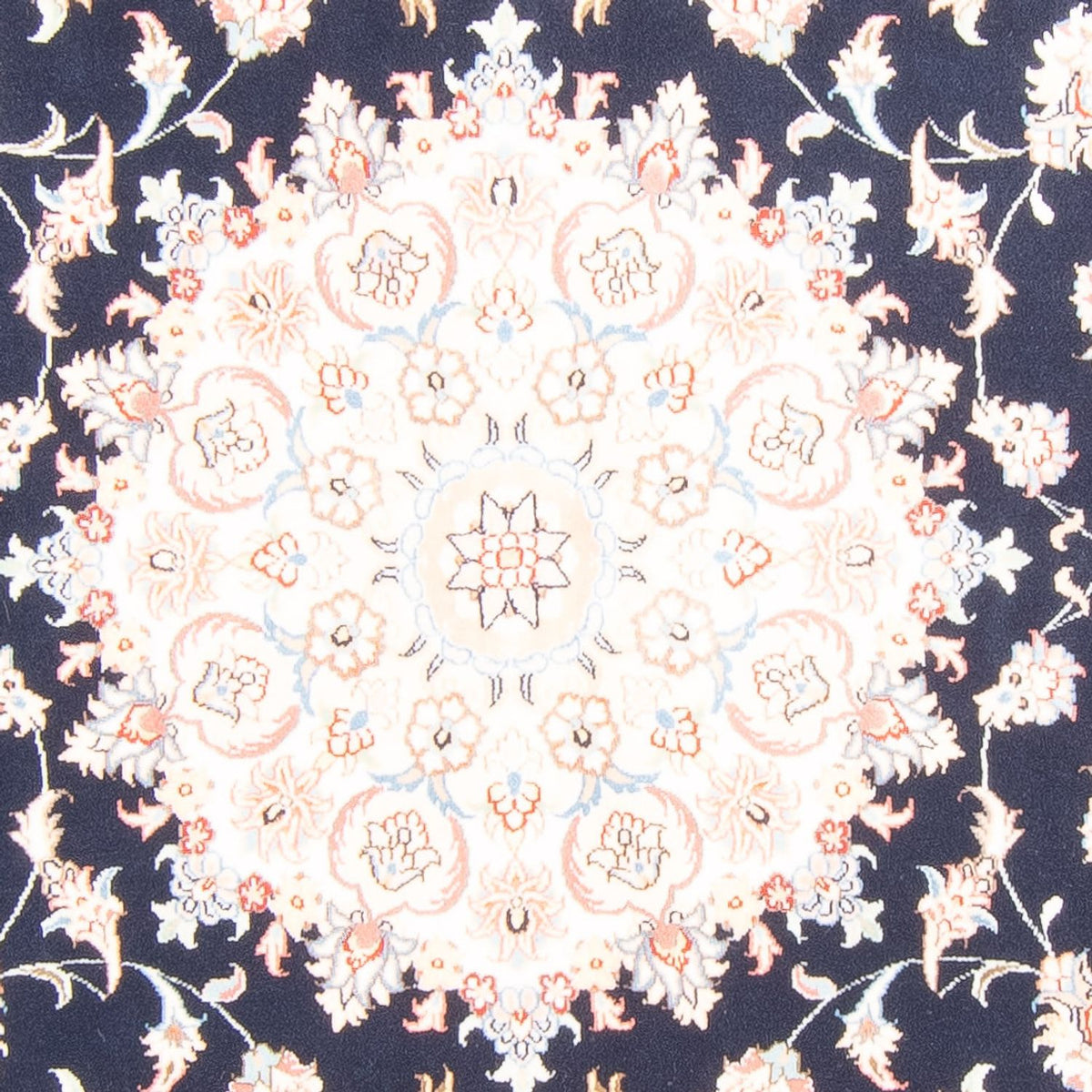 Tappeto Persero - Tabriz - Reale - 237 x 167 cm - blu scuro