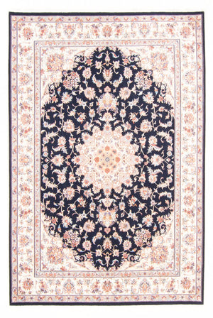 Tappeto Persero - Tabriz - Reale - 236 x 169 cm - blu scuro