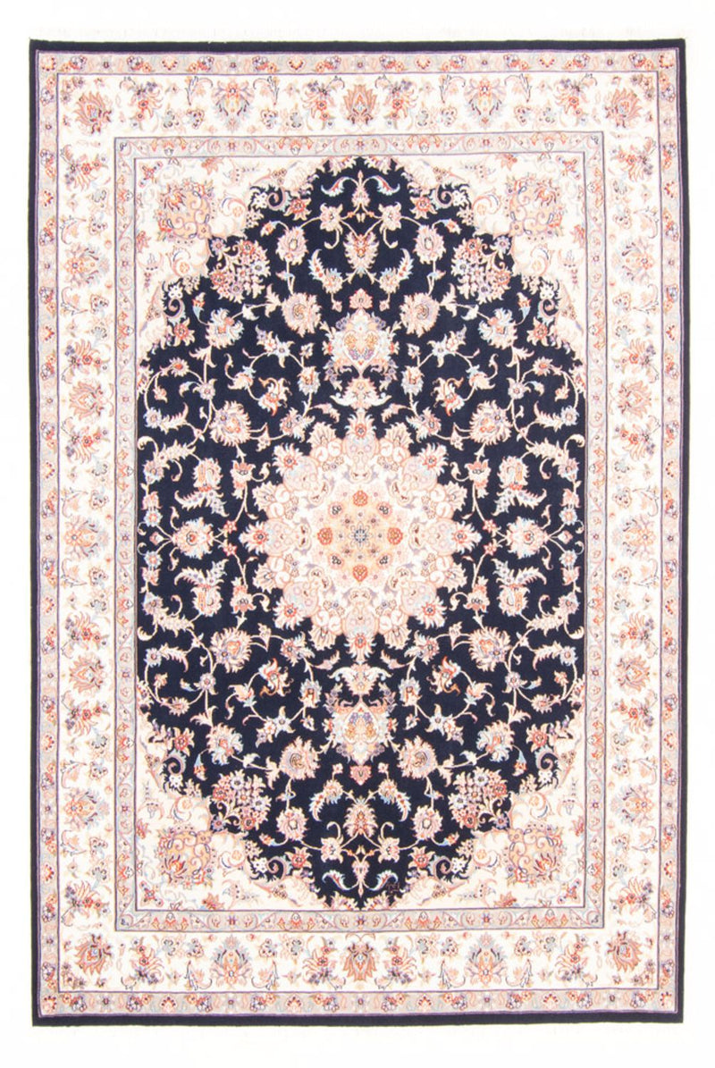 Tappeto Persero - Tabriz - Reale - 236 x 169 cm - blu scuro