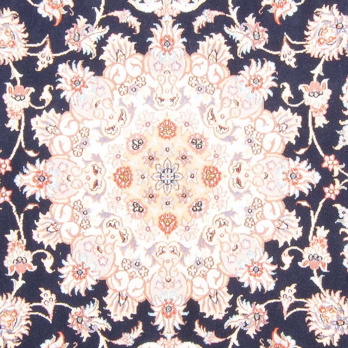 Tappeto Persero - Tabriz - Reale - 236 x 169 cm - blu scuro