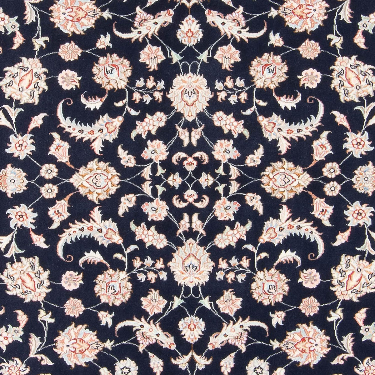 Tappeto Persero - Tabriz - Reale - 201 x 149 cm - blu scuro