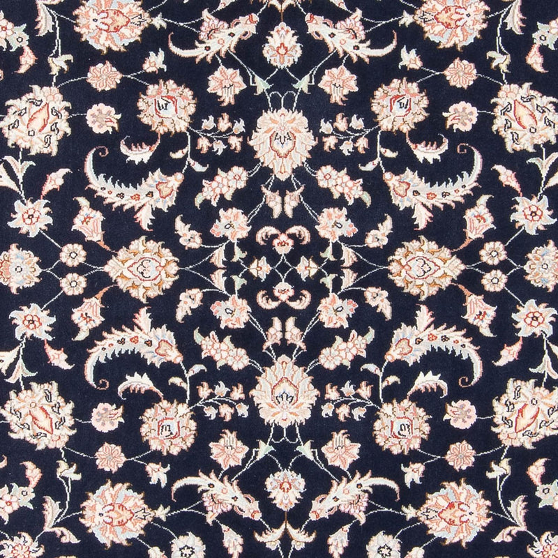 Tappeto Persero - Tabriz - Reale - 201 x 149 cm - blu scuro