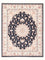 Tappeto Persero - Tabriz - Reale - 197 x 149 cm - blu scuro