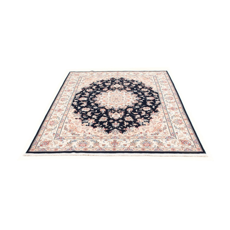 Tappeto Persero - Tabriz - Reale - 203 x 150 cm - blu scuro